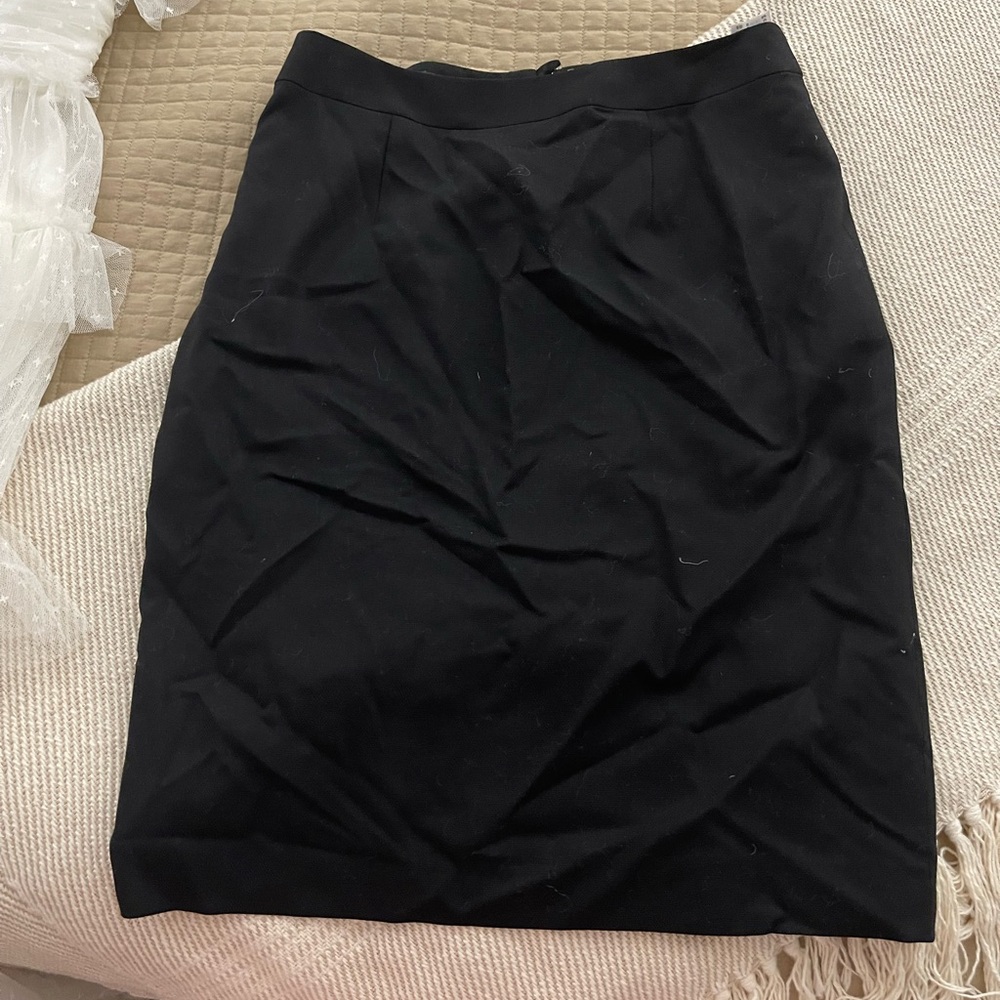 Brooks Brothers black pencil skirt